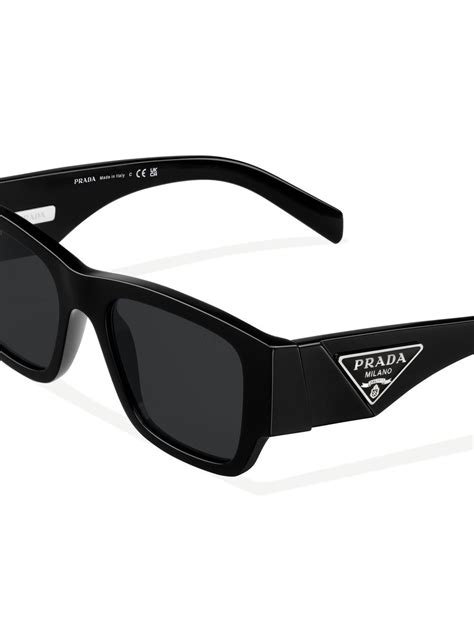 prada symbole sonnenbrille schwarz|Schiefergraue Gläser Prada Symbole Sonnenbrille .